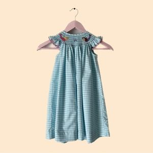 Southern Sunshine Smocked Dress